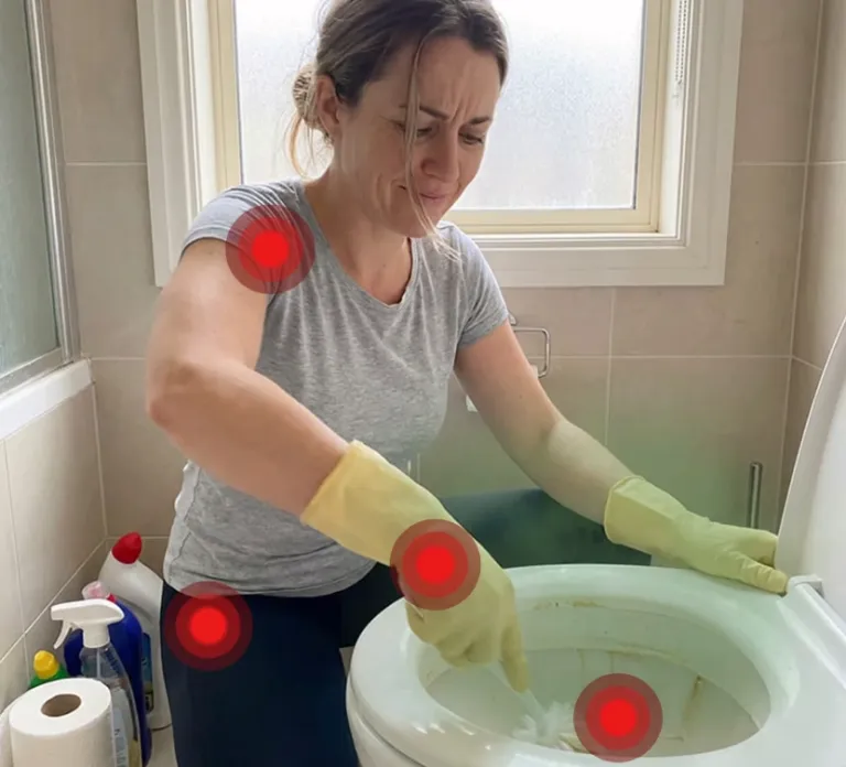 The Struggle of Traditional Toilet Cleaning