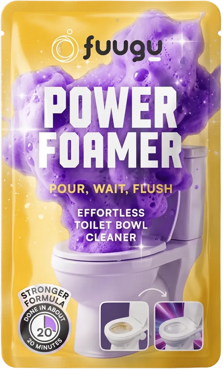 Fuugu Automatic Foaming Toilet Cleaner Box and Packets